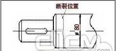 減速機軸承斷裂圖 減速機軸承斷裂圖