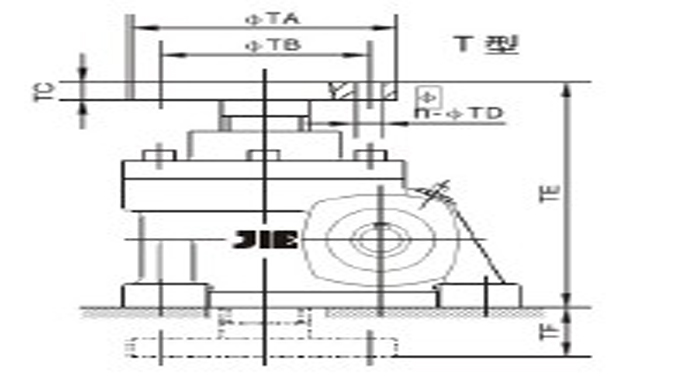 蝸輪絲桿減速機(jī)JRSS-T系列詳細(xì)圖紙 蝸輪絲桿減速機(jī)JRSS-T系列詳細(xì)圖紙
